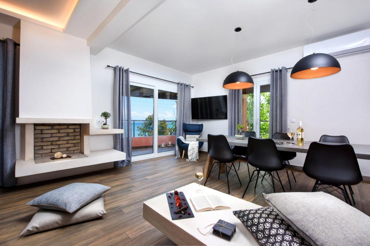 Corfu Seaview Maisonette - Sopra Il Mare Petrití エクステリア 写真